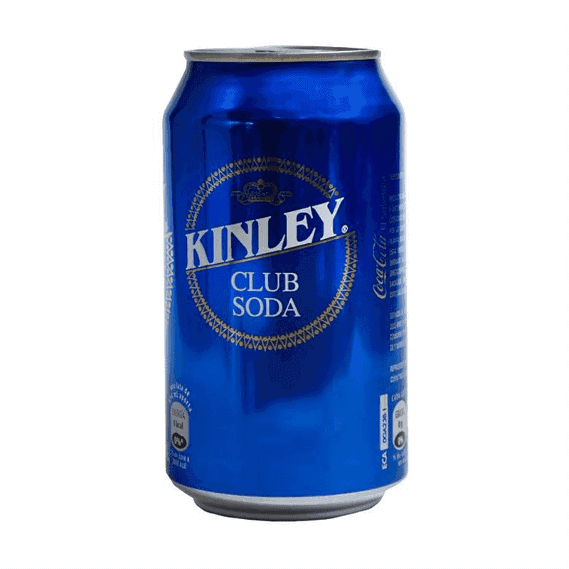 Agua mineral club soda Kinley