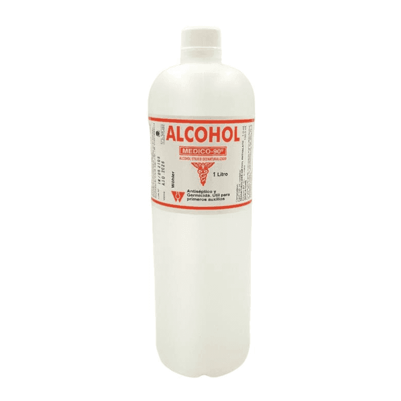 Alcohol médico 90