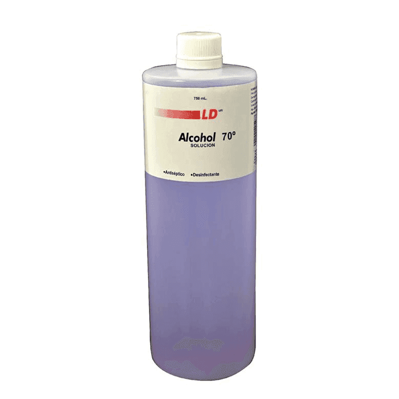 Alcohol solución 70 LD