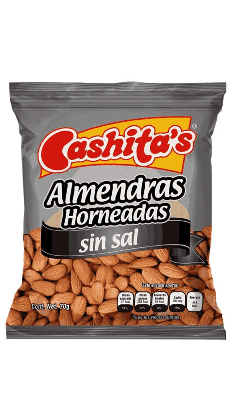 Almendras horneadas Cashita's