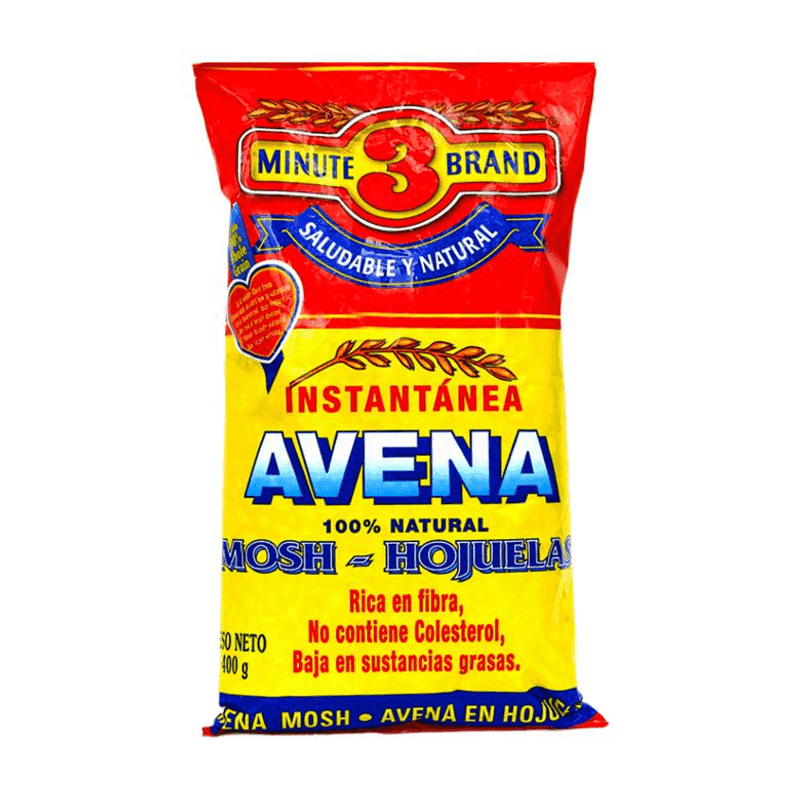 Avena instantánea mosh 3 Minutos