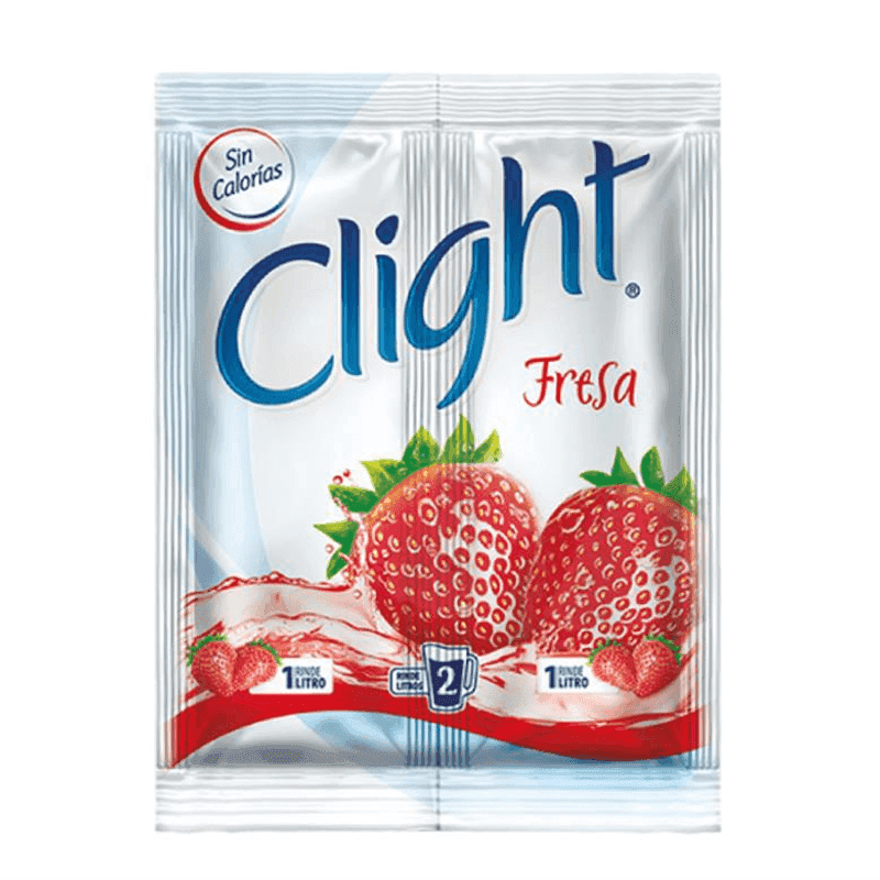 Bebida en polvo sabor fresa Clight