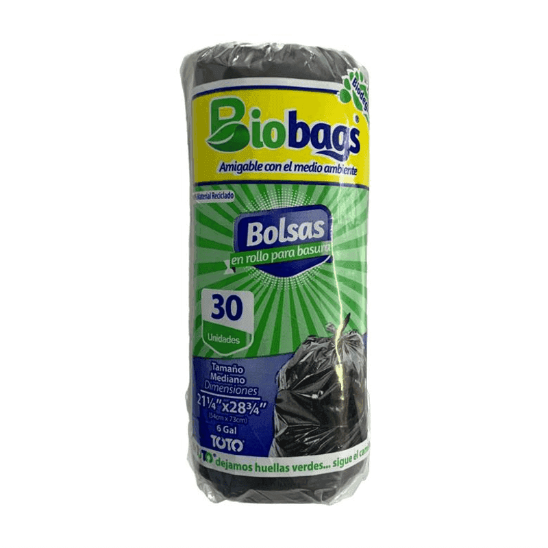 Bolsas para basura 6 gal Biobags
