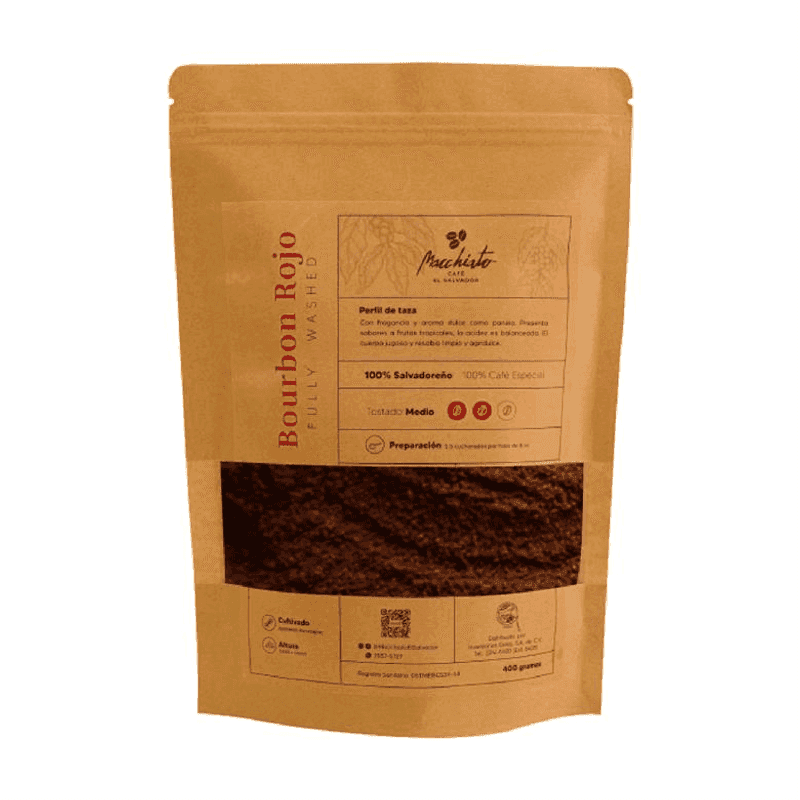 Café molido bourbón rojo Macchiato