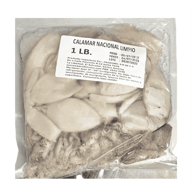 Calamar limpio Delimar