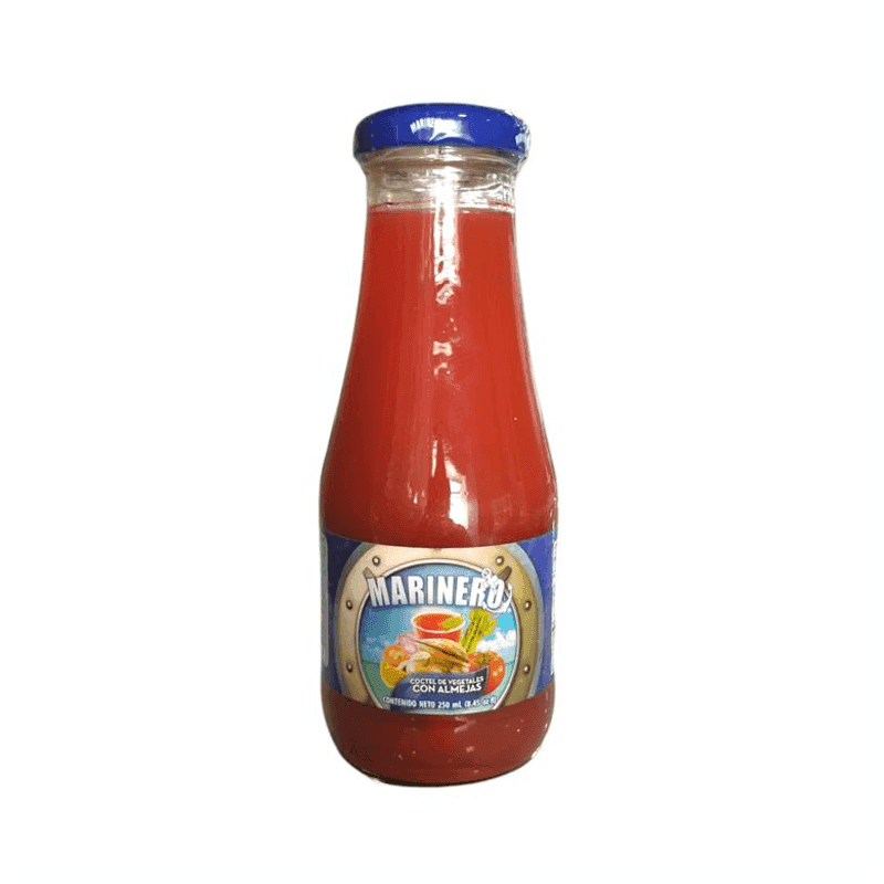 Cóctel de tomate con almejas Marinero