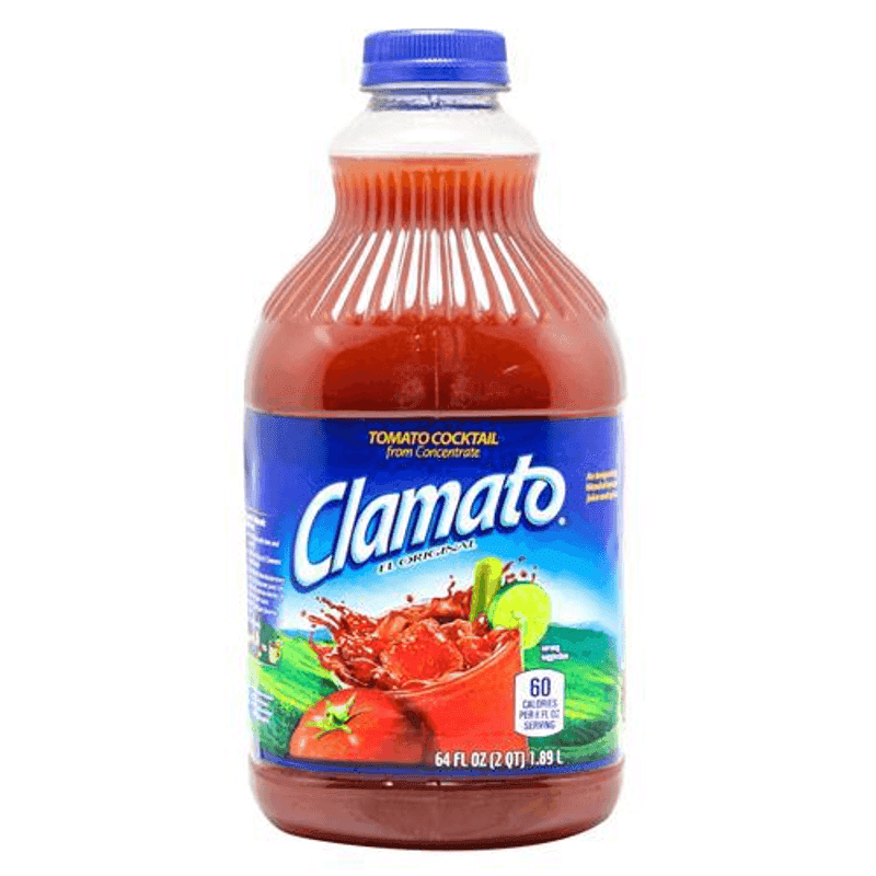 Cóctel de tomate con mariscos Clamato