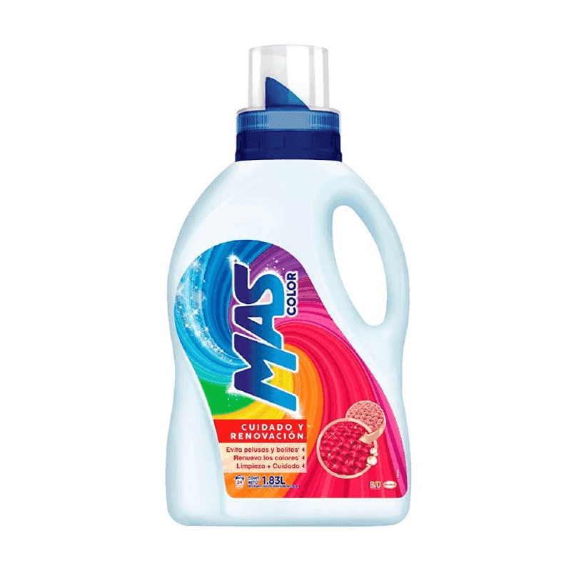 Detergente líquido color Mas
