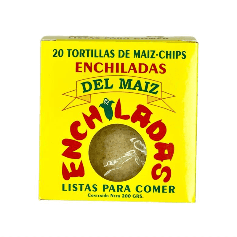 Enchilada sabor natural Del Maíz