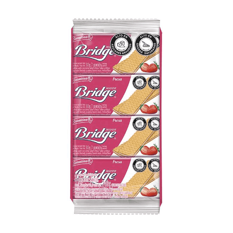 Galletas de fresa Bridge