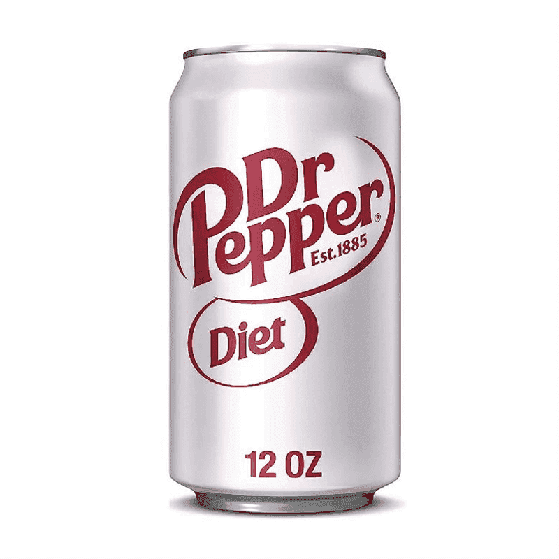 Gaseosa de dieta Dr. Pepper