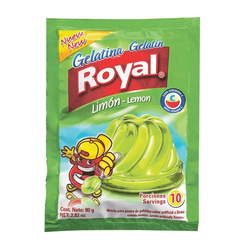Gelatina de limón Royal