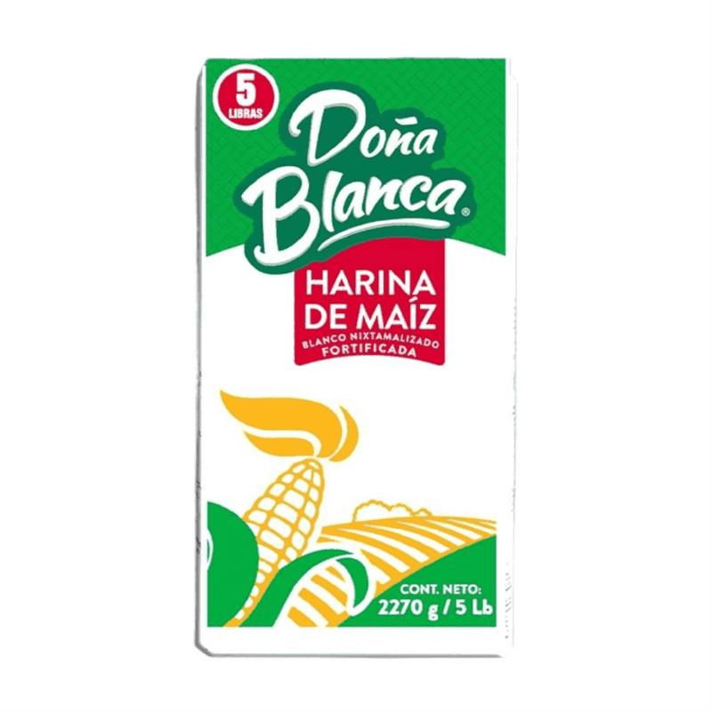Harina de maíz Doña Blanca