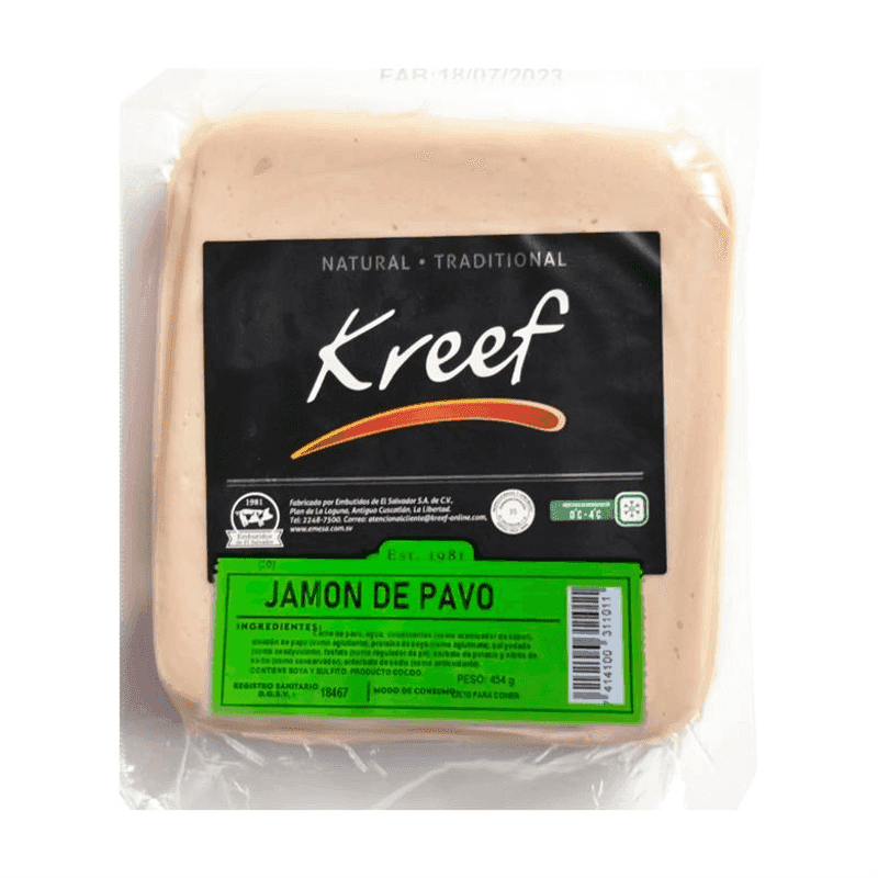 Jamón de pavo Kreef