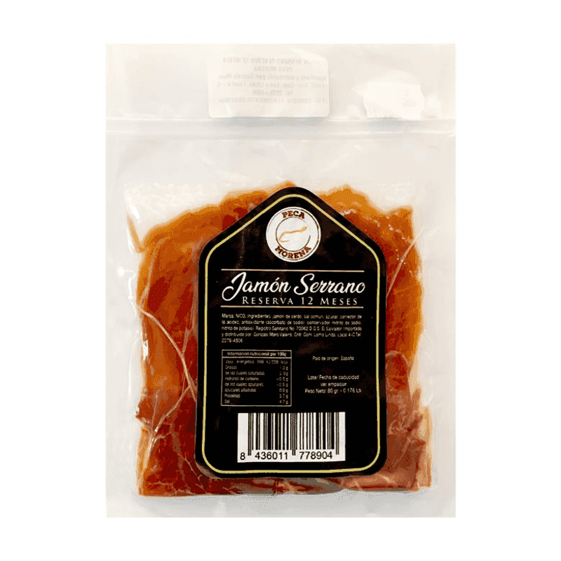 Jamón serrano Peca Morena