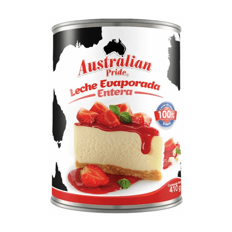 Leche evaporada Australian