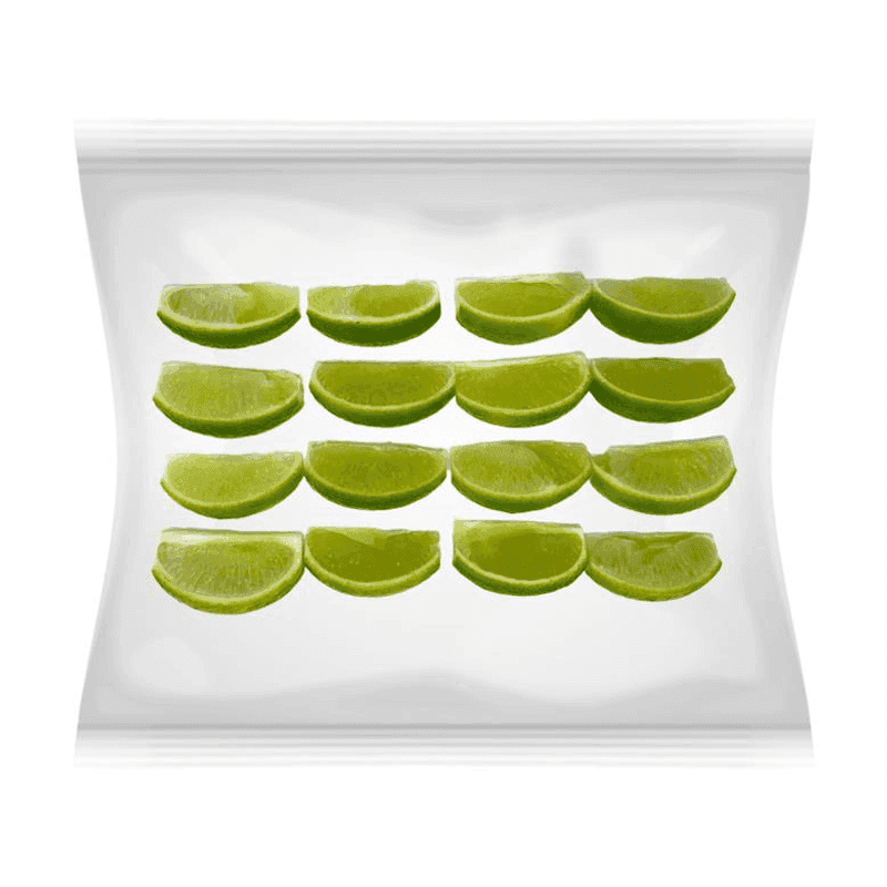 Limón en gajos