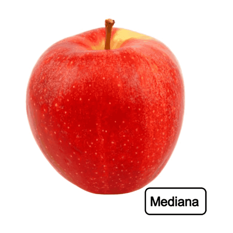 Manzana gala mediana