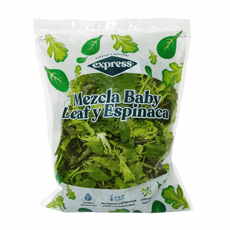 Mezcla baby leaf y espinaca Express