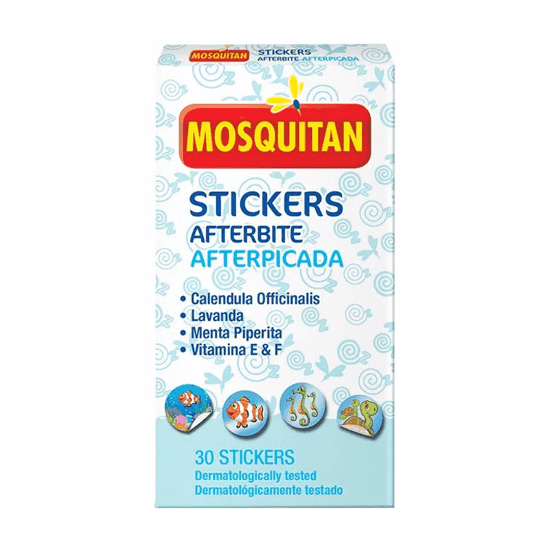 Mosquitan afterpicada stickers