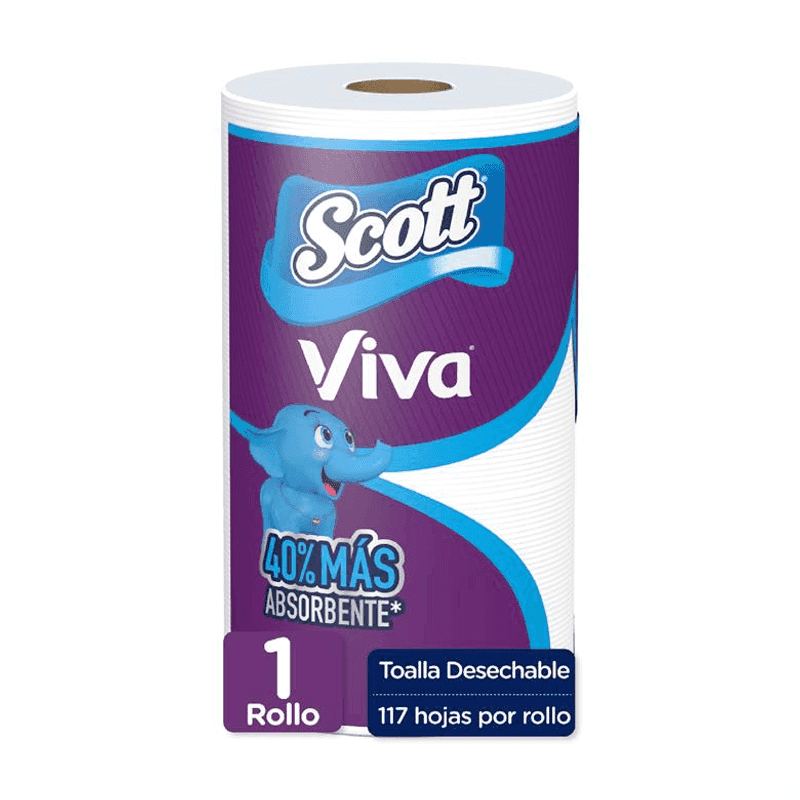 Papel toalla Scott Viva
