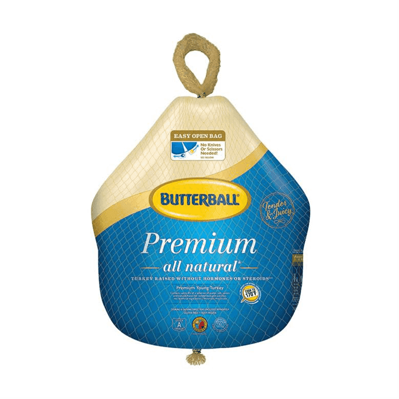 Pavo entero congelado Butterball
