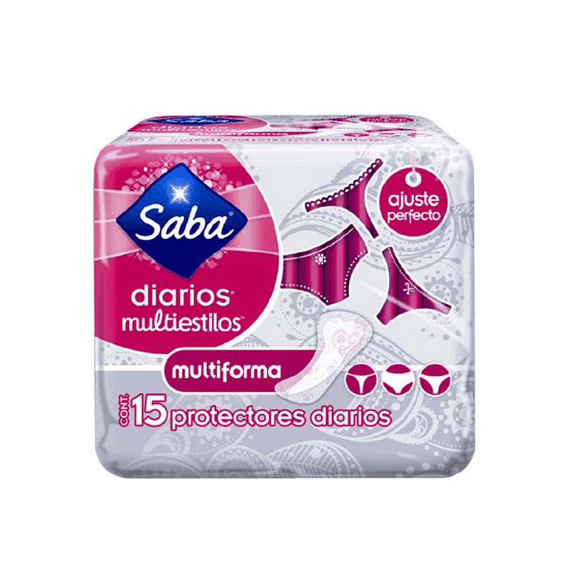Protectores diarios multiestilos Saba