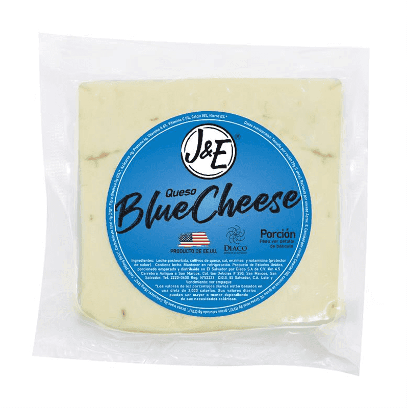 Queso azul porción de J&E