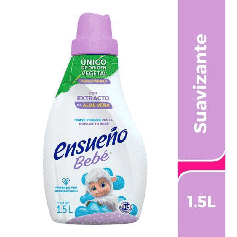 Suavizante de ropa aroma bebé Ensueño