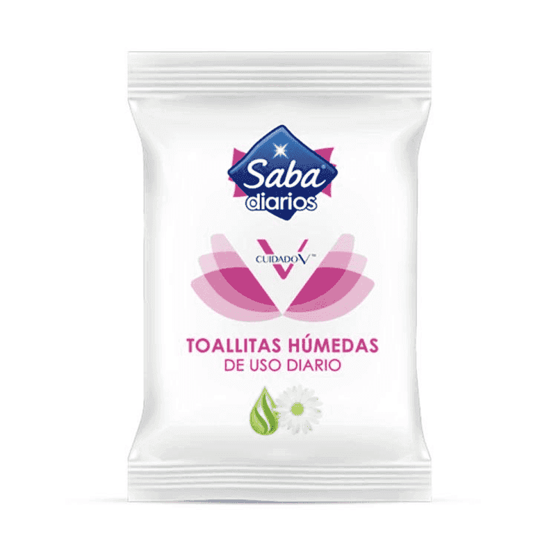 Toallas húmedas íntimas Saba