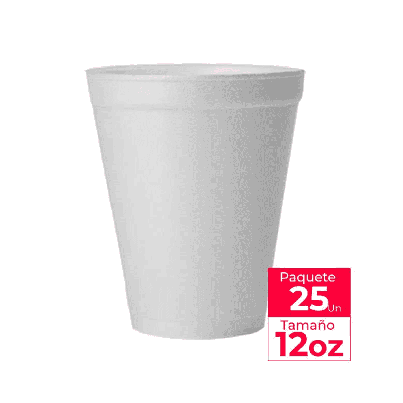 Vasos desechables térmicos 12oz
