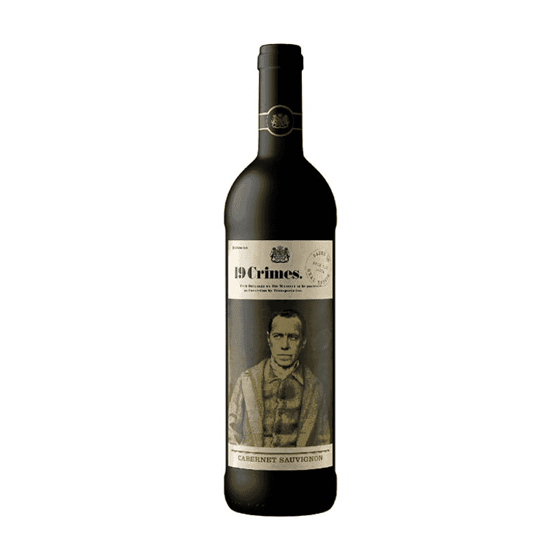 Vino cabernet sauvignon 19 Crimes