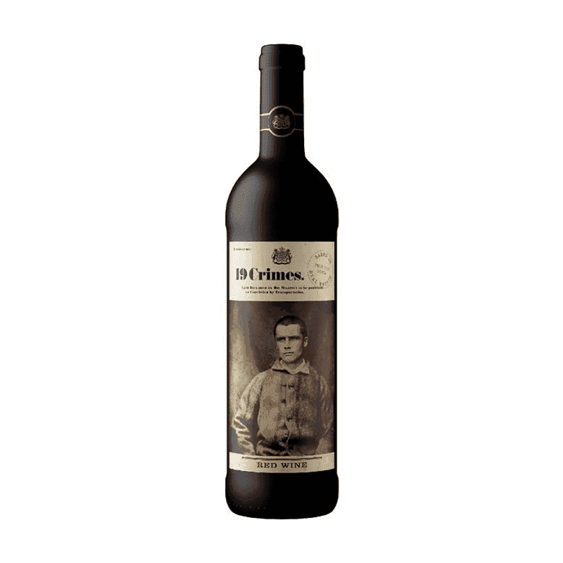 Vino red blend 19 Crimes