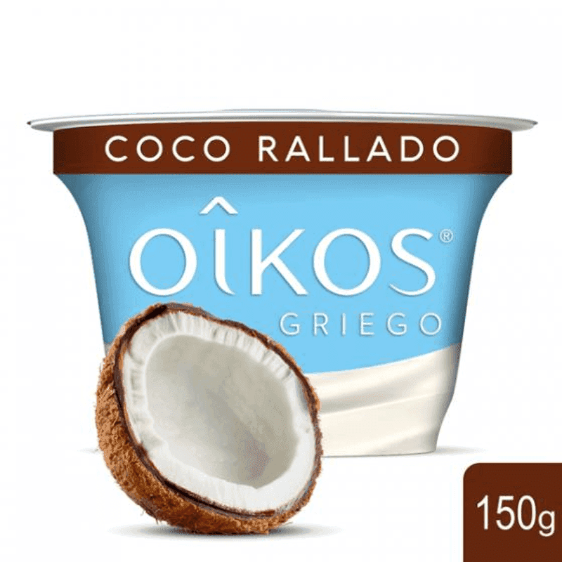 Yogurt griego danone sabor coco Oikos