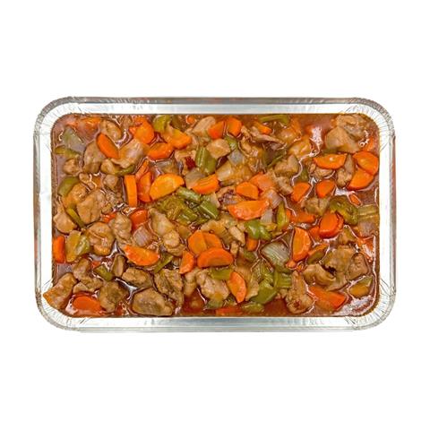 Cerdo en salsa agridulce - sirve 10
